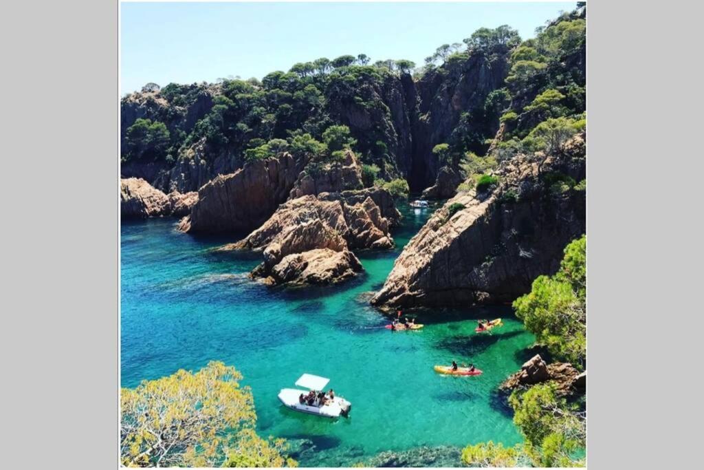 Nuevo Apartamento Moderno Elisa - a 80 metros de la playa para 5 personas Sant Feliu de Guíxols Exterior foto